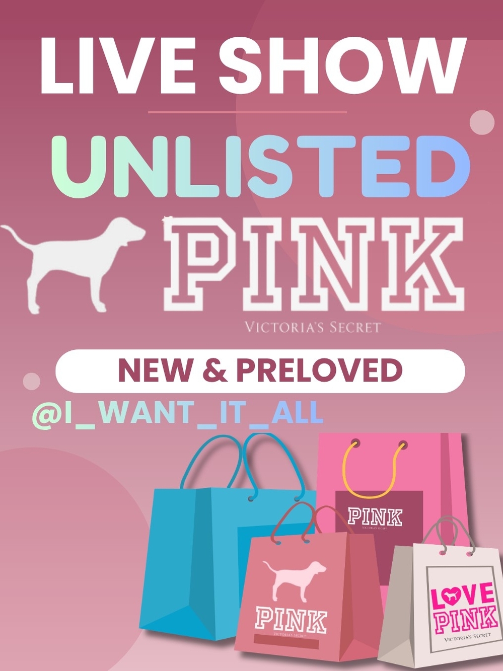 Live Show • VS PINK • Unlisted Item